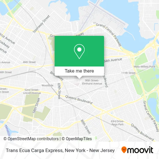 Trans Ecua Carga Express map