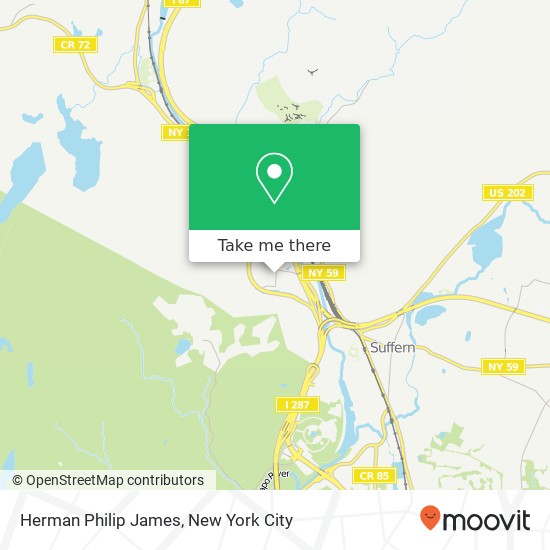 Herman Philip James map