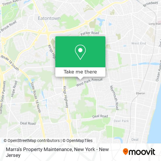 Mapa de Marra's Property Maintenance