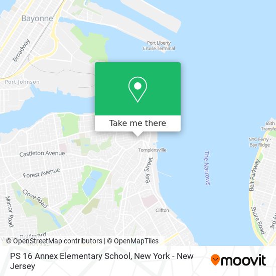 Mapa de PS 16 Annex Elementary School