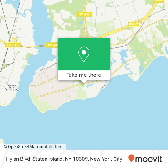 Hylan Blvd, Staten Island, NY 10309 map
