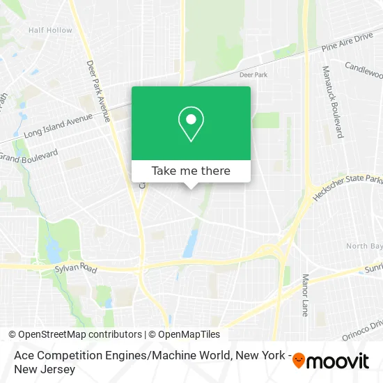 Ace Competition Engines / Machine World map