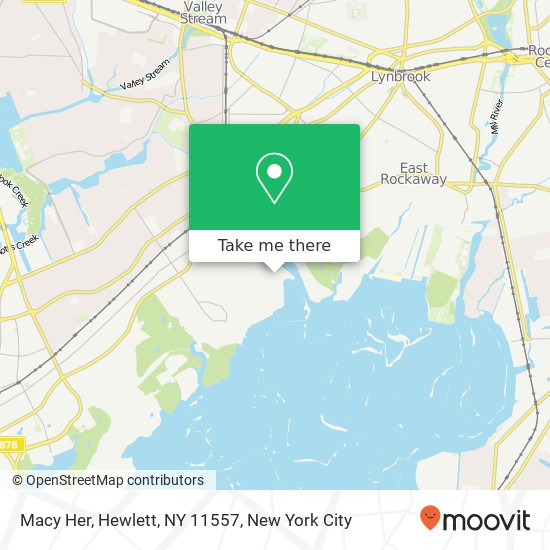 Macy Her, Hewlett, NY 11557 map