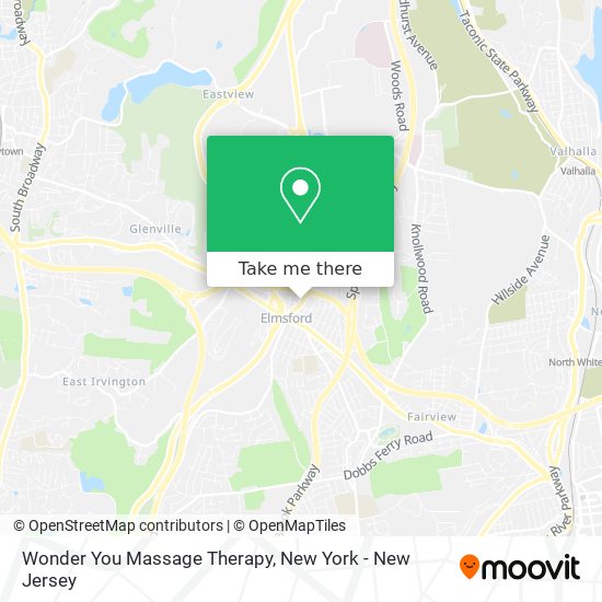 Wonder You Massage Therapy map