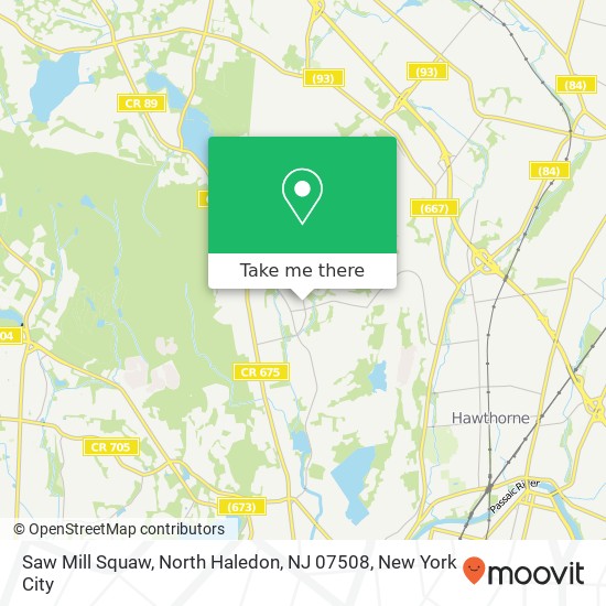 Saw Mill Squaw, North Haledon, NJ 07508 map