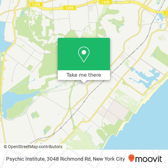 Mapa de Psychic Institute, 3048 Richmond Rd