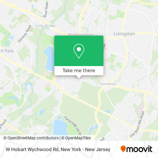 Mapa de W Hobart Wychwood Rd