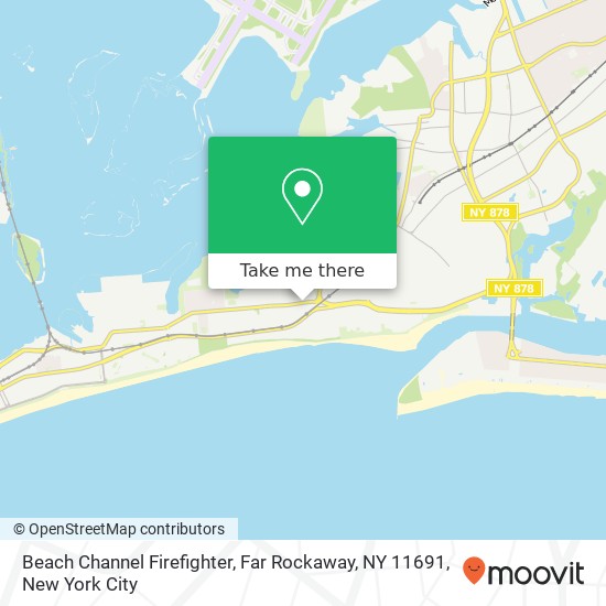 Beach Channel Firefighter, Far Rockaway, NY 11691 map