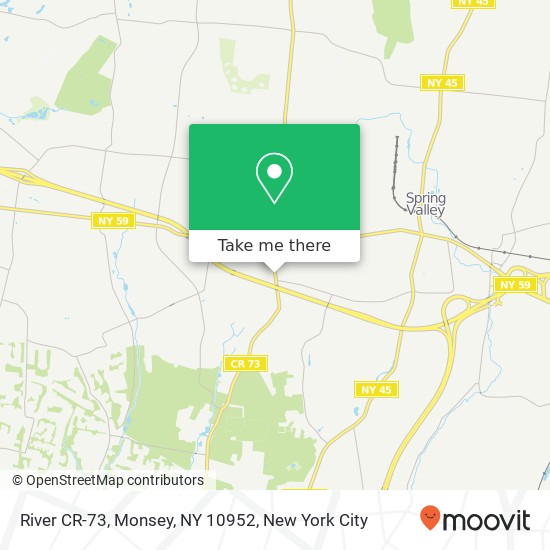 River CR-73, Monsey, NY 10952 map
