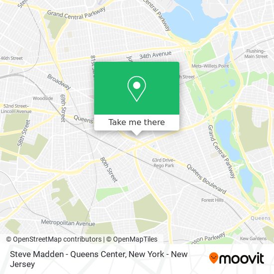 Steve Madden - Queens Center map