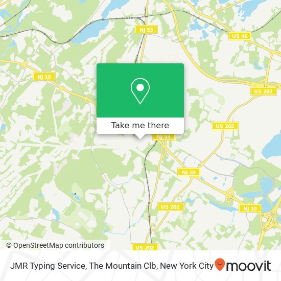 Mapa de JMR Typing Service, The Mountain Clb