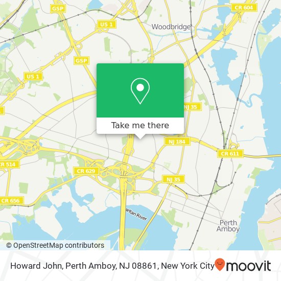 Howard John, Perth Amboy, NJ 08861 map