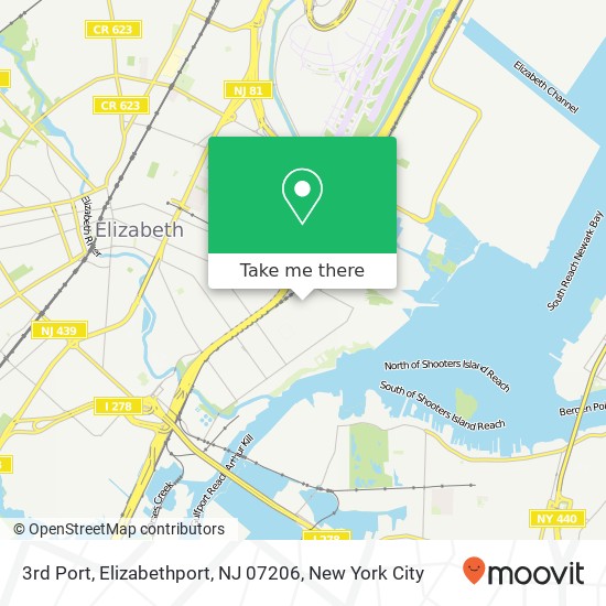 3rd Port, Elizabethport, NJ 07206 map