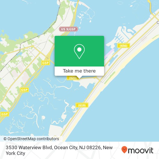 3530 Waterview Blvd, Ocean City, NJ 08226 map