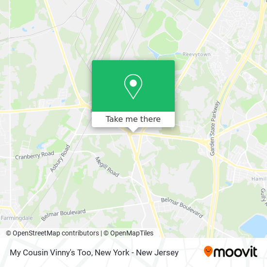 Mapa de My Cousin Vinny's Too