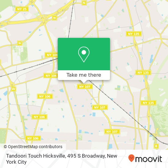 Tandoori Touch Hicksville, 495 S Broadway map
