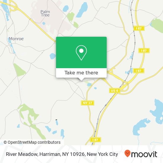 River Meadow, Harriman, NY 10926 map