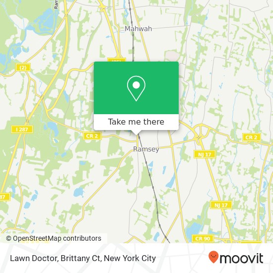 Lawn Doctor, Brittany Ct map