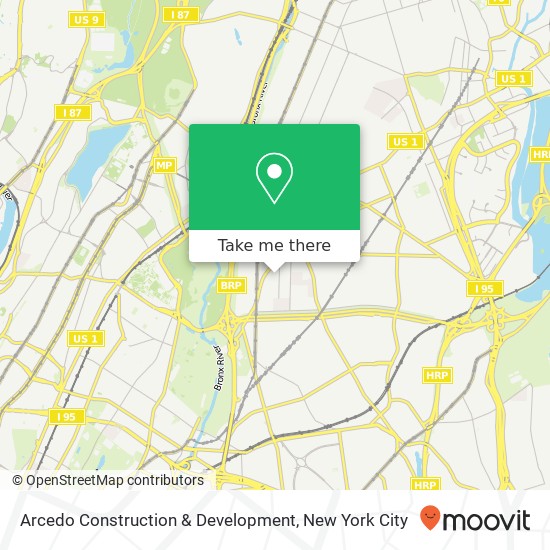 Mapa de Arcedo Construction & Development