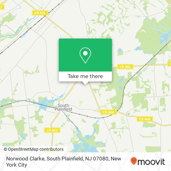 Norwood Clarke, South Plainfield, NJ 07080 map