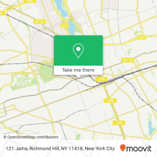 121 Jama, Richmond Hill, NY 11418 map