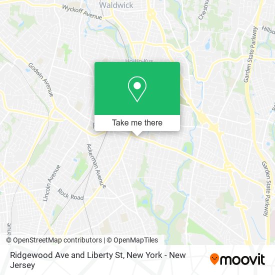 Mapa de Ridgewood Ave and Liberty St