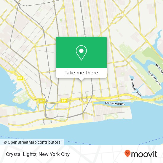 Crystal Lightz map