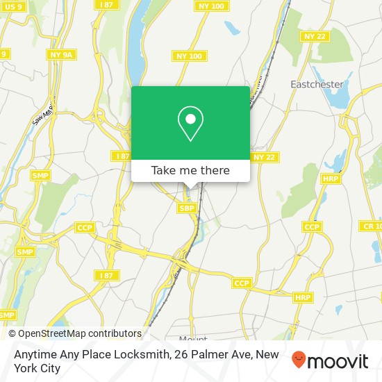 Anytime Any Place Locksmith, 26 Palmer Ave map