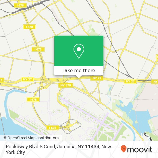 Rockaway Blvd S Cond, Jamaica, NY 11434 map