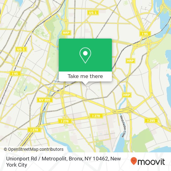Unionport Rd / Metropolit, Bronx, NY 10462 map
