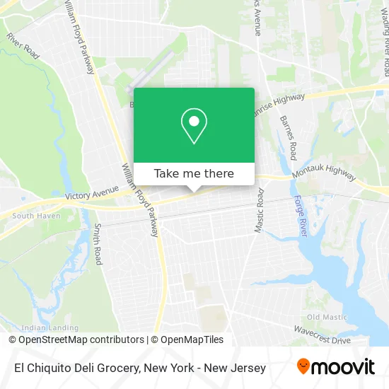 El Chiquito Deli Grocery map