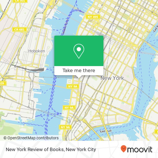 New York Review of Books map