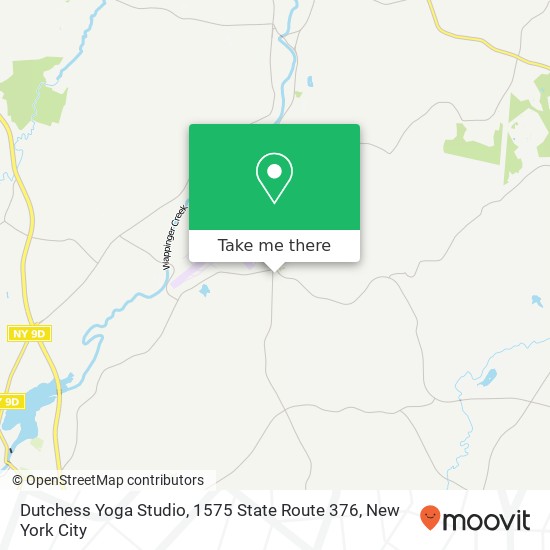 Mapa de Dutchess Yoga Studio, 1575 State Route 376