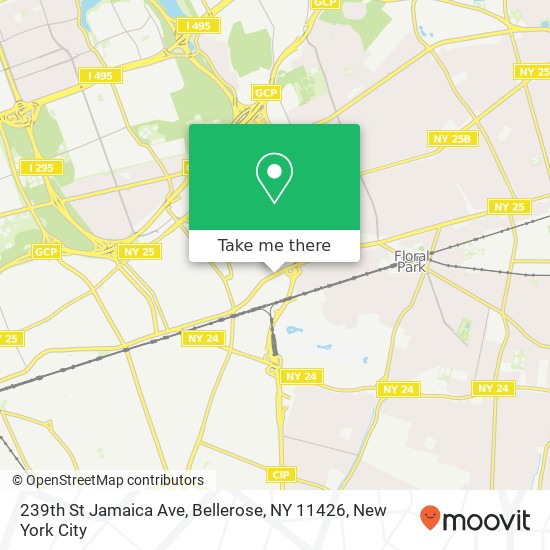 Mapa de 239th St Jamaica Ave, Bellerose, NY 11426