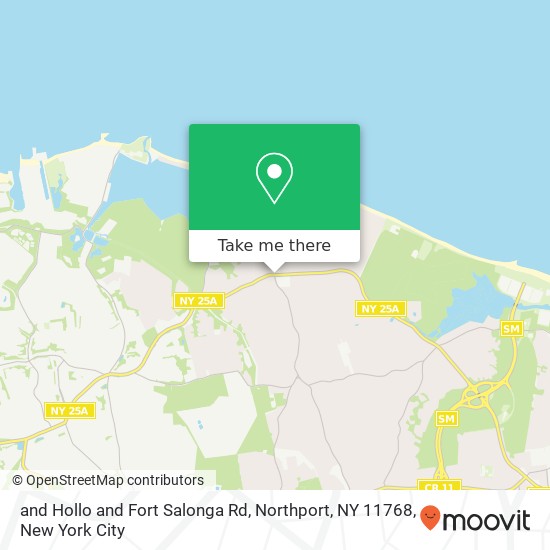 and Hollo and Fort Salonga Rd, Northport, NY 11768 map