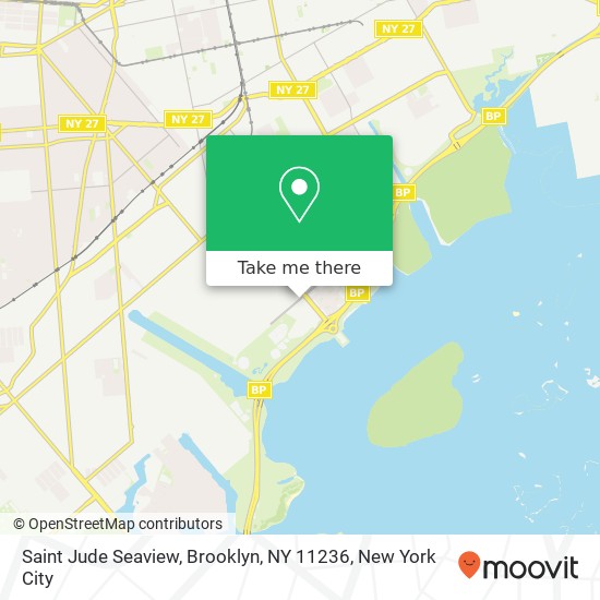 Saint Jude Seaview, Brooklyn, NY 11236 map