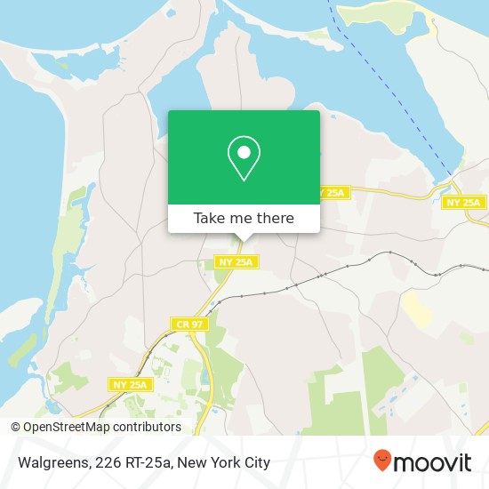 Mapa de Walgreens, 226 RT-25a