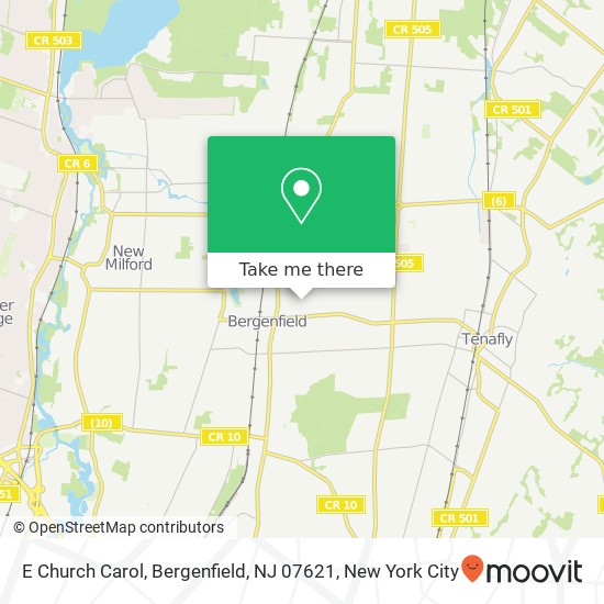 E Church Carol, Bergenfield, NJ 07621 map