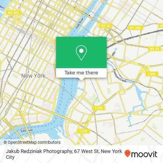 Jakub Redziniak Photography, 67 West St map