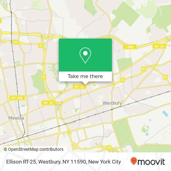 Ellison RT-25, Westbury, NY 11590 map