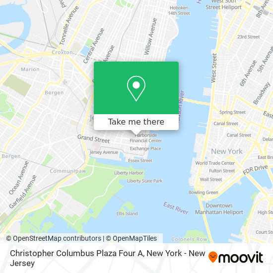 Mapa de Christopher Columbus Plaza Four A