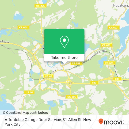 Affordable Garage Door Service, 31 Allen St map