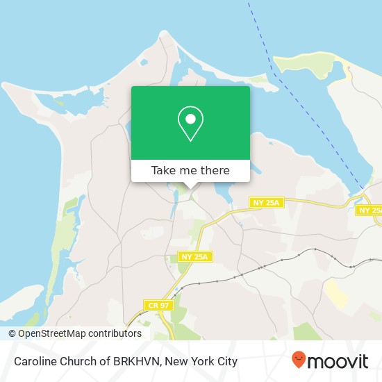 Caroline Church of BRKHVN map