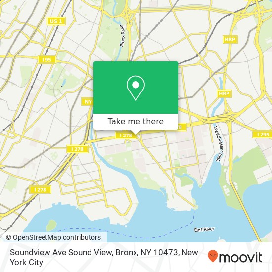 Soundview Ave Sound View, Bronx, NY 10473 map