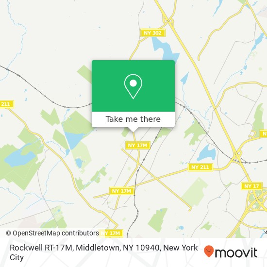 Rockwell RT-17M, Middletown, NY 10940 map