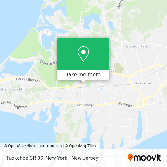 Tuckahoe CR-39 map
