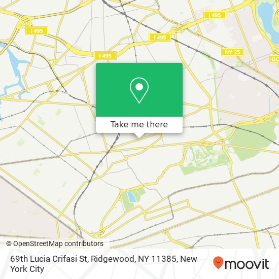 69th Lucia Crifasi St, Ridgewood, NY 11385 map