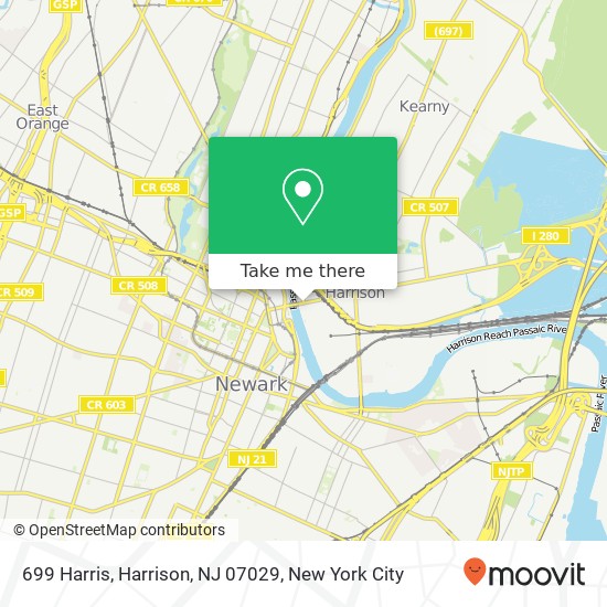 699 Harris, Harrison, NJ 07029 map