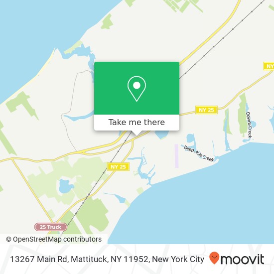 Mapa de 13267 Main Rd, Mattituck, NY 11952