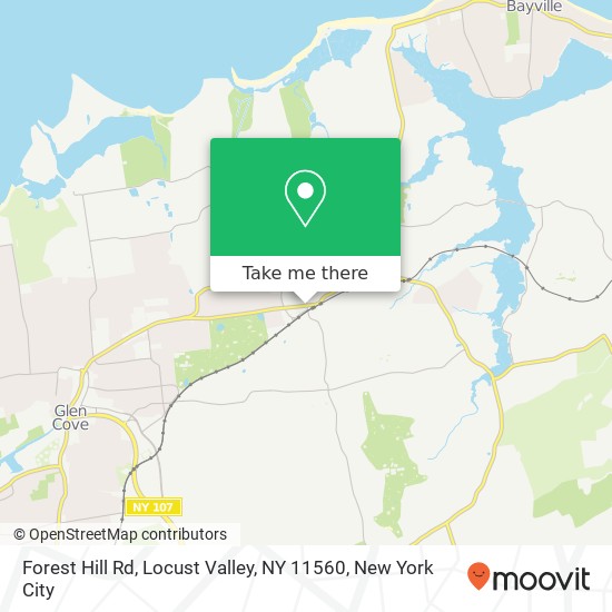 Forest Hill Rd, Locust Valley, NY 11560 map